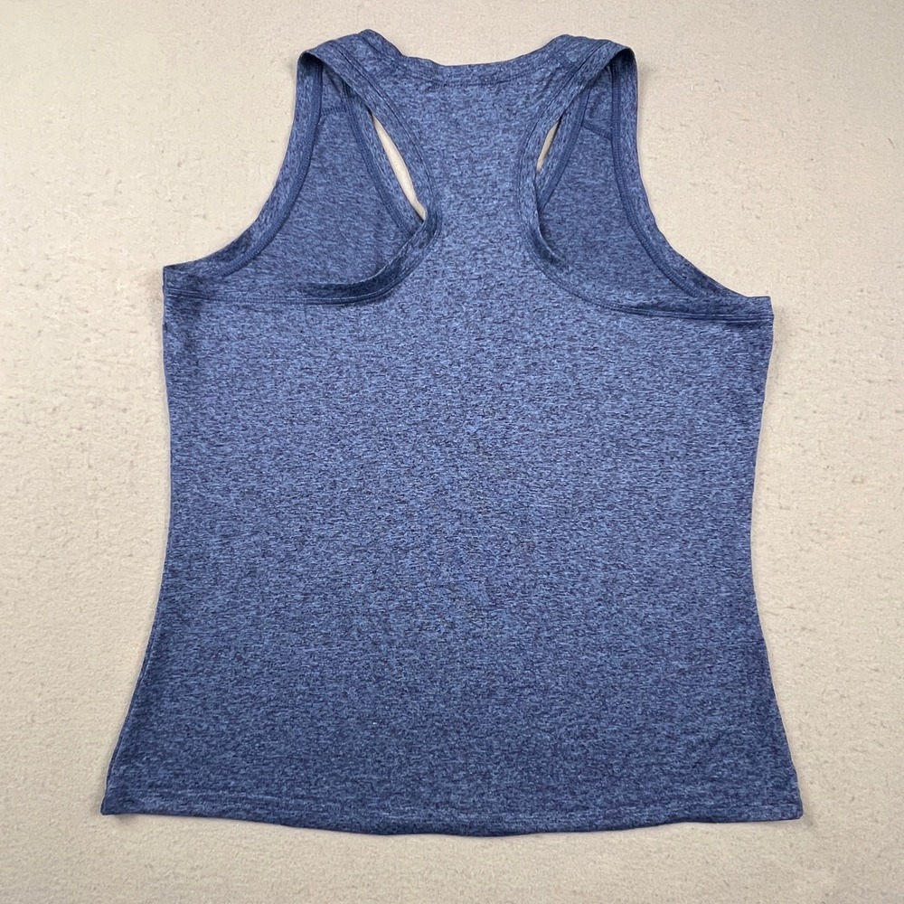 The North Face Tank Top Womens Large Blue Heathered Racerback Activewear Hiking - Picture 3 of 11